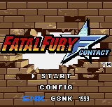 Fatal Fury: First Contact screenshot 2 for Neo Geo Pocket Color